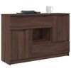 vidaXL Sideboard Braun Eichen-Optik 100 x 30 x 65,6 Holzwerkstoff