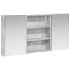 vidaXL Badezimmerschrank-Set 3 stk. 100 x 10,5 x 50 cm Holzwerkstoff