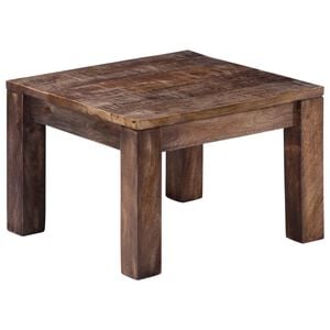 vidaXL Couchtisch 50&times;50&times;35 cm Massivholz Mango