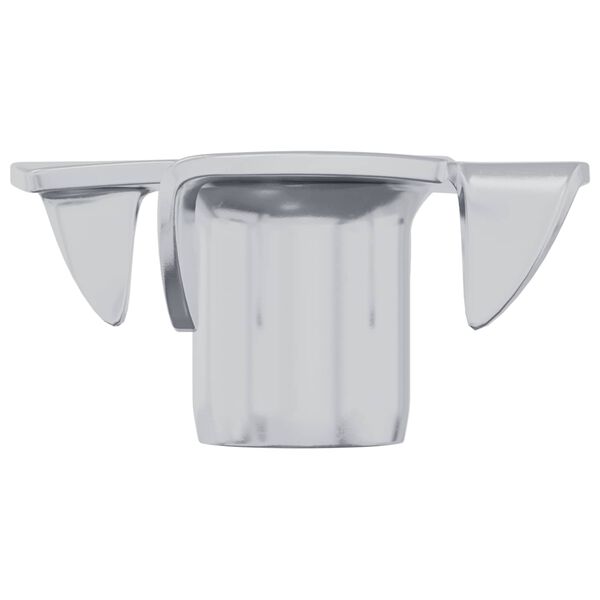 vidaXL Stift-T-Nuss 2 pcs Silber M6 mm Stahl