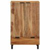 vidaXL Highboard mit Regal Natur 60 x 33,5 x 100 cm Massivholz Akazie