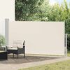vidaXL Ausziehbare Seitenmarkise 170&times;300 cm Creme