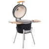 Kamado Barbecue Grill R&auml;ucherofen Keramik 33 cm