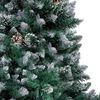 vidaXL K&uuml;nstlicher Weihnachtsbaum mit 300 LEDs mit St&auml;nder Gr&uuml;n 180 cm