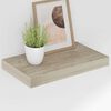 vidaXL Schwebende Wandregale 4 Stk. Eichefarben 40x23x3,8cm MDF