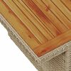 vidaXL Garten Essgruppe mit Kissen mit Kissen 8 pcs Beige und Grau
