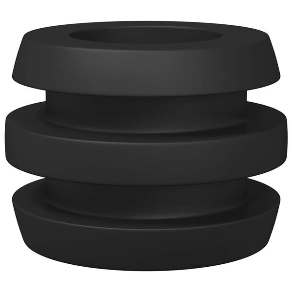 vidaXL Tischfu&szlig;ball Bumper 3 x 3 x 2 cm Stange 16 pcs Schwarz