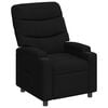 vidaXL Liegestuhl Schwarz 75 x 93 x 102 cm Stoff