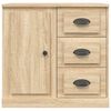 vidaXL Sideboards 2 Stk. Sonoma-Eiche Holzwerkstoff