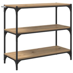 vidaXL B&uuml;cherregal 3 Ebenen 80 x 33 x 70,5 cm Holzwerkstoff