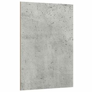 vidaXL Dekoplatten 12 Stk. Betongrau 30 x 42 x 0,27 cm Holzwerkstoff