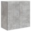 vidaXL Wandschrank 59 x 31 x 60 cm Holzwerkstoff Betongrau