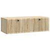 vidaXL Wandmontierter TV-Schrank Sonoma-Eiche 98 x 41 x 30 cm