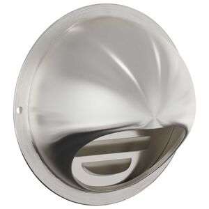 vidaXL L&uuml;ftungsgitter 8 Stk. Silber 80 mm Edelstahl