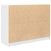 vidaXL Sideboard Wei&szlig; 100x35x76 cm Holzwerkstoff