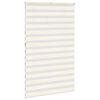vidaXL Doppelrollo Marmorbeige 145x230cm Stoffbreite 140,9 cm Polyester