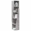 vidaXL Eckschrank Beton Grau 27,5x27x140cm Holzwerkstoff