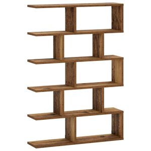 vidaXL Wandregal Altholz 70 x 17 x 101 cm Holzwerkstoff