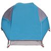 vidaXL Kuppel-Campingzelt 1 Person Blau Wasserdicht