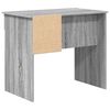 vidaXL Schreibtisch Grau Sonoma 90 x 49,5 x 75 cm Holzwerkstoff