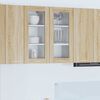 vidaXL H&auml;ngeschrank 2 pcs Sonoma-Eiche 40 x 31 x 80 cm Holzwerkstoff