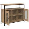 vidaXL Sideboard Artisan-Eiche 100 x 35 x 80 cm Holzwerkstoff