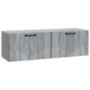 vidaXL Wandmontierter TV-Schrank Graues Sonoma 98 x 31 x 30 cm