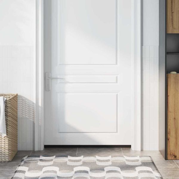 vidaXL Selbstklebende Türbürstendichtungen 2 pcs Braun 100 cm