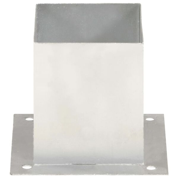 vidaXL Pfostenanker 4 Stk. Verzinktes Metall 121 mm