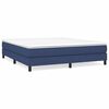 vidaXL Boxspringbettgestell Blau 180x200 cm Stoff