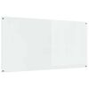 vidaXL K&uuml;chenr&uuml;ckwand Transparent 120 x 60 cm Geh&auml;rtetes Glas
