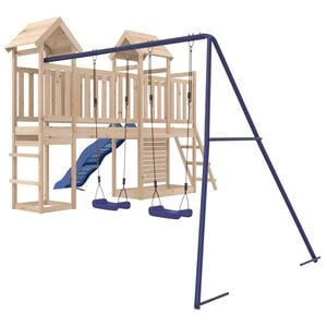 vidaXL Spielturm Massivholz Kiefer