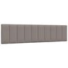vidaXL Bettgestell ohne Matratze "Hanko" Taupe 200x200 cm Stoff
