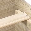 vidaXL Bettgestell ohne Matratze Sonoma-Eiche 75x190 cm Holzwerkstoff