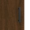 vidaXL Highboard Braun Eichen-Optik 34,5x34x180 cm Holzwerkstoff
