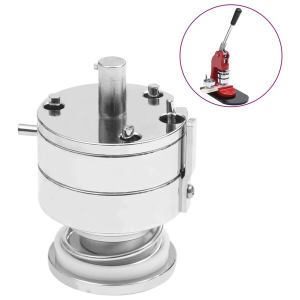 vidaXL Austauschbare Matrize f&uuml;r Buttonpresse 37 mm