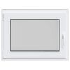 vidaXL Kellerfenster "RISOR" 80x60 cm Drehkipp DIN Links Wei&szlig;
