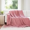 vidaXL Wohndecken 24 pcs Rosa 270 x 240 cm Fleece