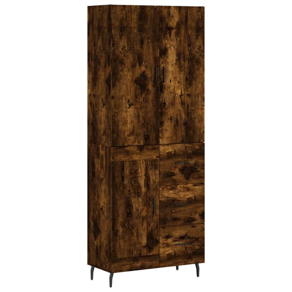 vidaXL Highboard R&auml;uchereiche 69,5x34x180 cm Holzwerkstoff