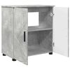 vidaXL Badezimmerschrank mit Speicher Beton Grau 61 x 35 x 64 cm