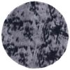 vidaXL Teppich Shaggy Hochflor NAVARRA Dunkelgrau 120x120 cm Polyester