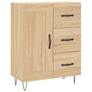 vidaXL Sideboard Sonoma-Eiche 69,5x34x90 cm Holzwerkstoff
