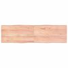 vidaXL Tischplatte 180x50x(2-6) cm Massivholz Behandelt Baumkante