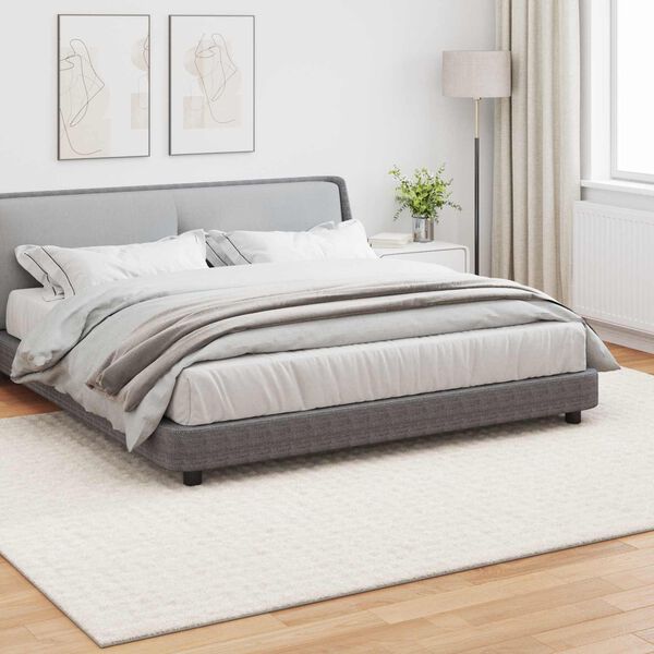 vidaXL Bereichsteppiche Rechtwinklig Creme 280 x 200 cm