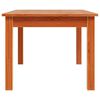 vidaXL Couchtisch Wachsbraun 80x50x40 cm Massivholz Kiefer