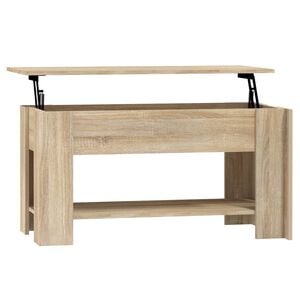 vidaXL Couchtisch Sonoma-Eiche 101x49x52 cm Holzwerkstoff