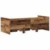 vidaXL Tagesbett mit Kopfteil Altholz 90 x 190 cm Holzwerkstoff
