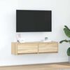 vidaXL TV-Schränk Sonoma Eiche 100 x 31 x 25,5 cm Holzwerkstoff