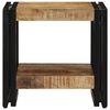 vidaXL Couchtisch Braun 40 x 40 x 38 cm Massivholz Mango
