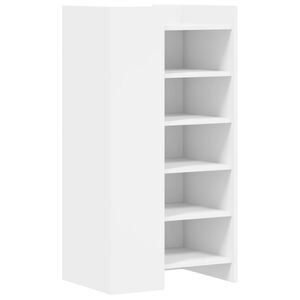 vidaXL Schuhschrank Wei&szlig; 52x37,5x100 cm Holzwerkstoff